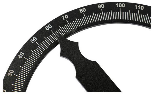 Produktbild: Dasqua 1804-0009 Winkelmesser 180&deg;