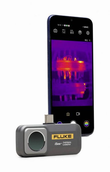Produktbild: Fluke FLUKE-TC01A 9HZ W&auml;rmebildkamera -10 bis +550&deg;C 256 x 192 Pixel 9Hz