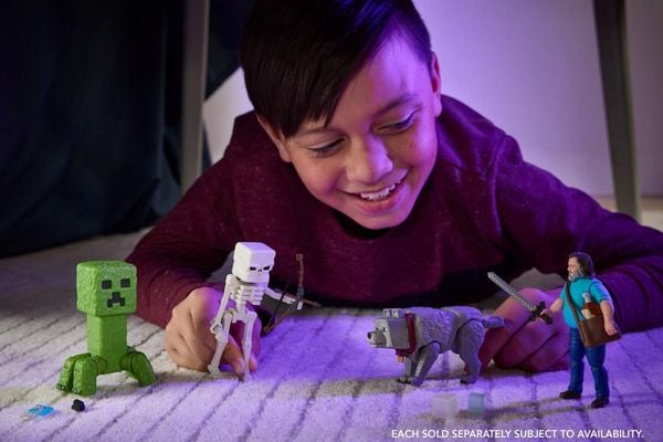 Produktbild: Minecraft Creeper Actionfigur und Zubeh&ouml;r, 10 cm gro&szlig;es Spielset, inspiriert von Ein Minecraft Film&ldquo;