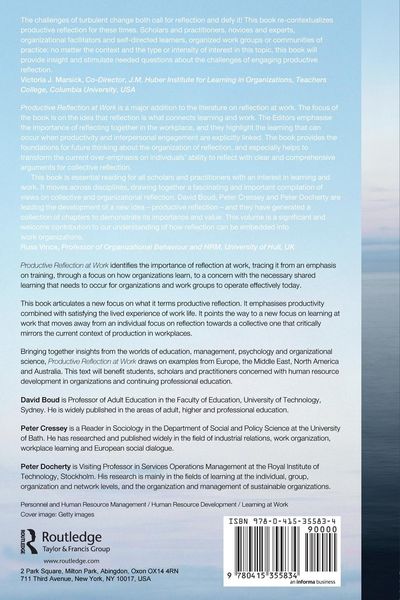 Produktbild: Productive Reflection at Work