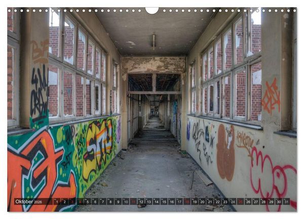Produktbild: Lost Places in Deutschland 2026 (Wandkalender 2026 DIN A3 quer), CALVENDO Monatskalender