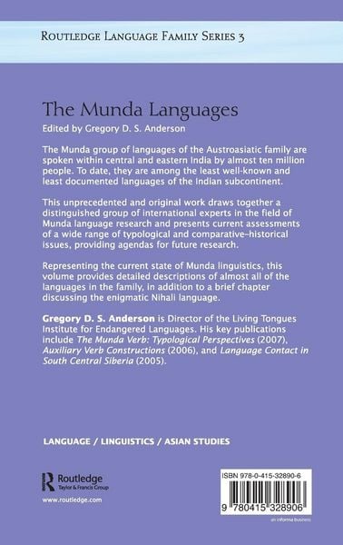 Produktbild: The Munda Languages