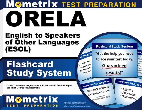Produktbild: Orela English to Speakers of Other Languages (Esol) Flashcard Study System