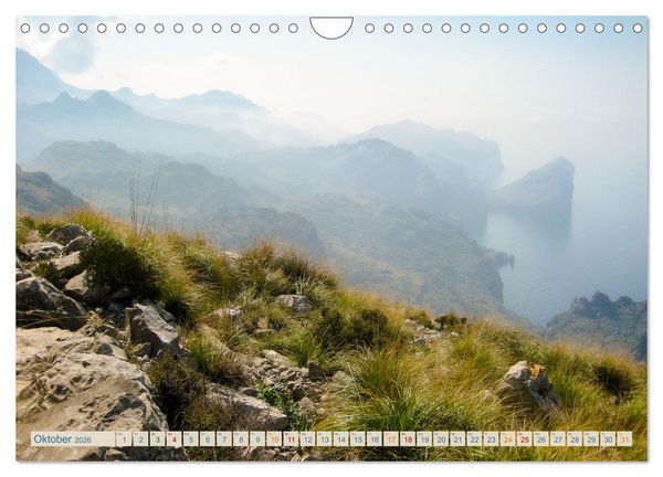 Produktbild: Tramuntana Trekking - Wandern auf Mallorca (Wandkalender 2026 DIN A4 quer), CALVENDO Monatskalender