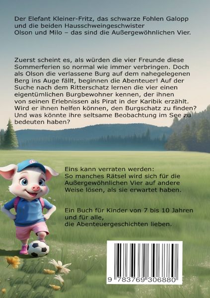Produktbild: Die Au&szlig;ergew&ouml;hnlichen Vier und der Seer&auml;uber aus der Karibik
