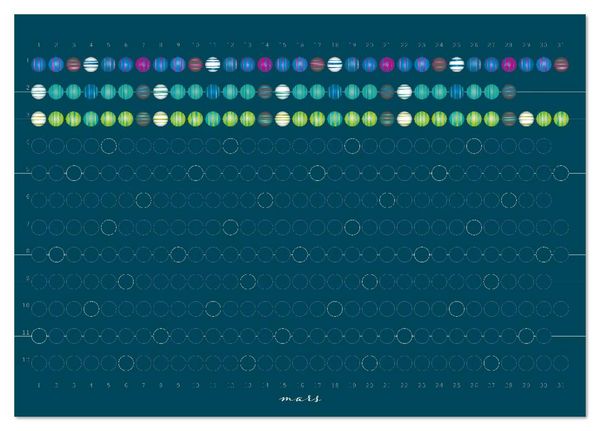Produktbild: Une perle pour chaque jour (Calendrier de bureau 2026 DIN A5 vertical), CALVENDO calendrier mensuel