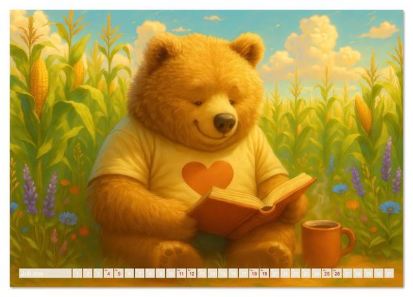 Produktbild: Ein Jahr mit Fantasie (Tischkalender 2026 DIN A5 quer), CALVENDO Monatskalender