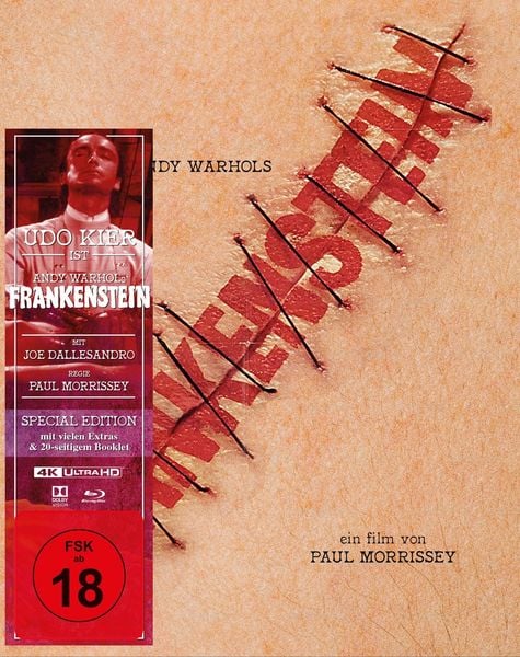 Andy Warhols Frankenstein - Mediabook - Cover B (4K Ultra HD) (+2 Blu-rays)