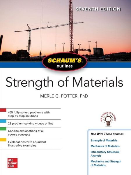 Produktbild: Schaum's Outline of Strength of Materials, Seventh Edition