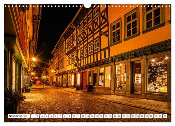 Produktbild: Rund um die Kr&auml;merbr&uuml;cke - Ein St&uuml;ck Mittelalter in Erfurt (Wandkalender 2026 DIN A3 quer), CALVENDO Monatskalender