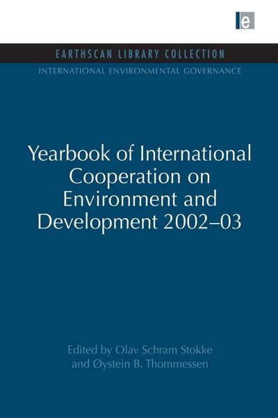 Produktbild: Yearbook of International Cooperation on Environment and Development 2002-03