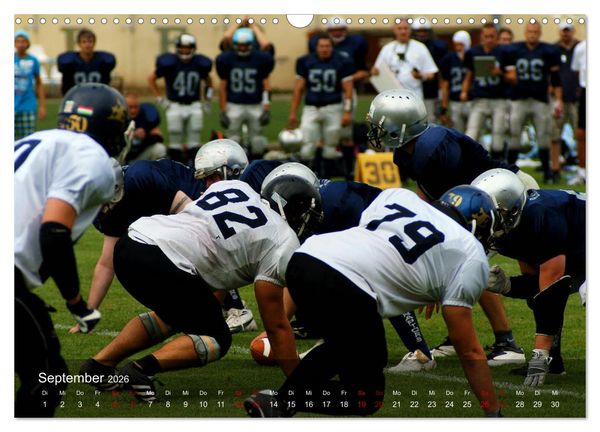Produktbild: American Football - Touchdown (Wandkalender 2026 DIN A3 quer), CALVENDO Monatskalender