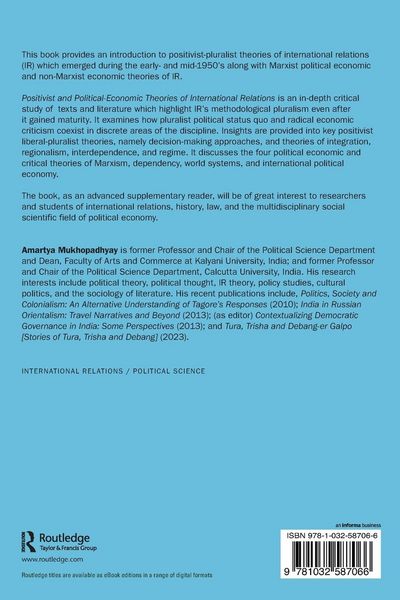 Produktbild: Positivist and Political-Economic Theories of International Relations
