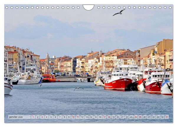 Produktbild: Villes d'Occitanie (Calendrier mural 2026 DIN A4 vertical), CALVENDO calendrier mensuel