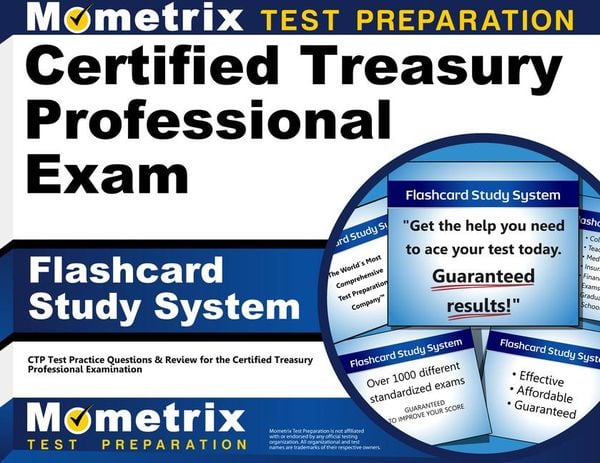 Produktbild: Certified Treasury Professional Exam Flashcard Study System