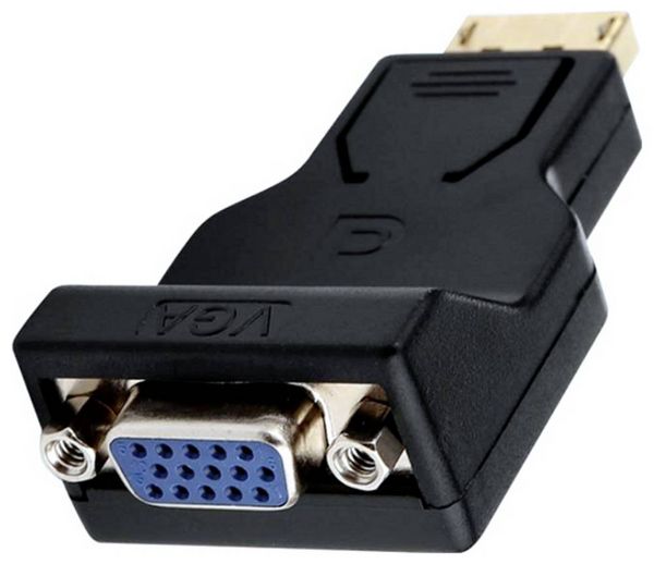 Produktbild: I-tec DP2VGAADA Adapter [1x DisplayPort Stecker - 1x VGA-Buchse]