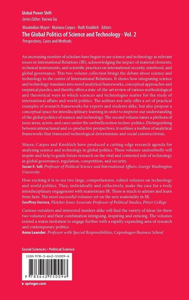 Produktbild: The Global Politics of Science and Technology - Vol. 2