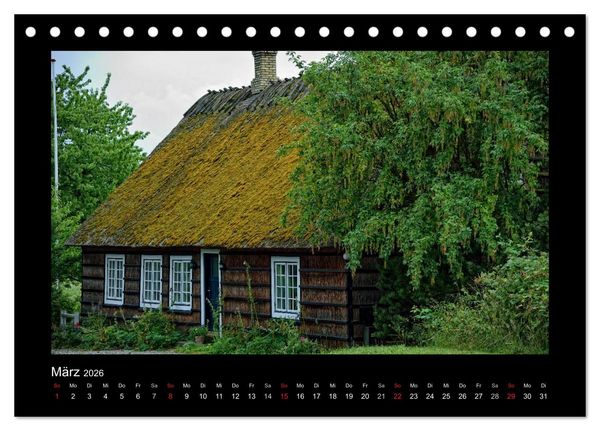 Produktbild: Haustr&auml;ume 2026 (Tischkalender 2026 DIN A5 quer), CALVENDO Monatskalender