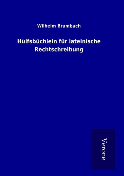 Produktbild: H&uuml;lfsb&uuml;chlein f&uuml;r lateinische Rechtschreibung