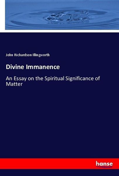 Produktbild: Divine Immanence