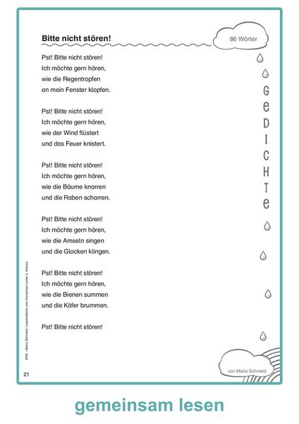 Produktbild: Lesetandems und chorisches Lesen &ndash; 2. Klasse