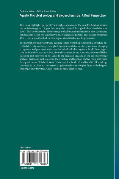 Produktbild: Aquatic Microbial Ecology and Biogeochemistry: A Dual Perspective