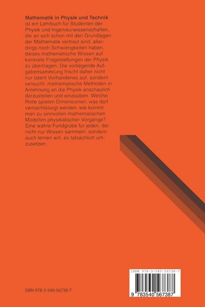 Produktbild: Mathematik in Physik und Technik