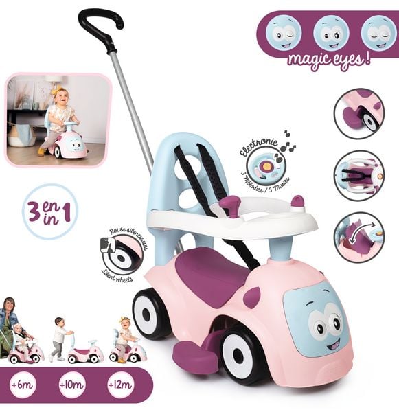 Produktbild: Rutschauto Maestro 3-in-1 Rose
