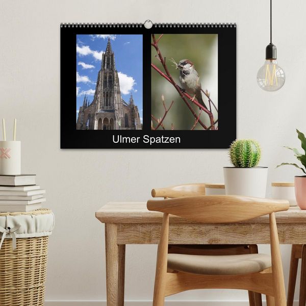 Produktbild: Ulmer Spatzen (Wandkalender 2026 DIN A3 quer), CALVENDO Monatskalender