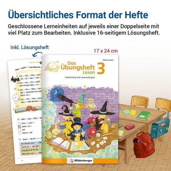 Produktbild: Das &Uuml;bungsheft Lesen 3