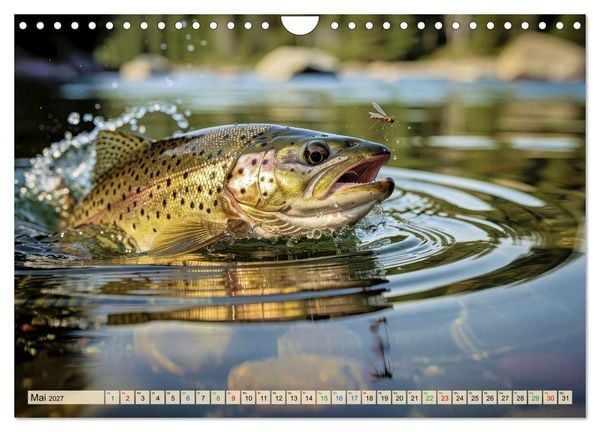 Produktbild: Talsperren - Raubfische (Wandkalender 2027 DIN A4 quer), CALVENDO Monatskalender