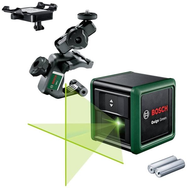 Bosch Home and Garden Quigo Green II Kreuzlinienlaser Reichweite (max.): 12m