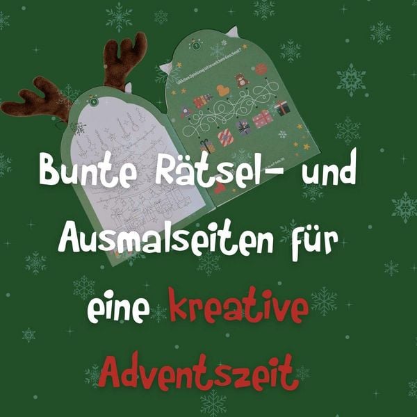 Produktbild: Mein weihnachtliches Mitmachbuch