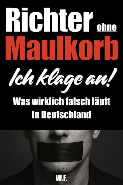 Produktbild: Richter ohne Maulkorb: Ich klage an! - Was wirklich falsch l&auml;uft in Deutschland