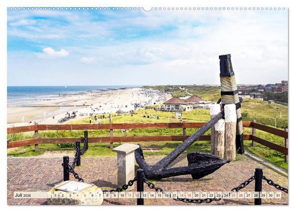 Produktbild: NORDERNEY Bezaubernde Nordseeinsel (Wandkalender 2026 DIN A2 quer), CALVENDO Monatskalender