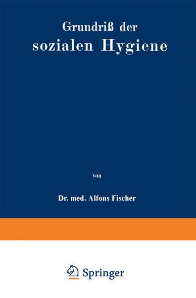 Produktbild: Grundri&szlig; der sozialen Hygiene