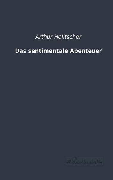 Produktbild: Das sentimentale Abenteuer