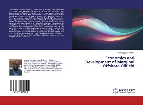 Produktbild: Economics and Development of Marginal Offshore Oilfield