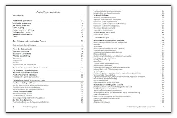 Produktbild: Meine Wunschgeburt - Selbstbestimmt geb&auml;ren nach Kaiserschnitt: Begleitbuch f&uuml;r Schwangere, ihre Partner und geburtshilfliche Fachpersonen