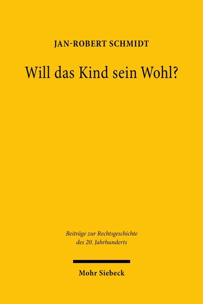Produktbild: Will das Kind sein Wohl?
