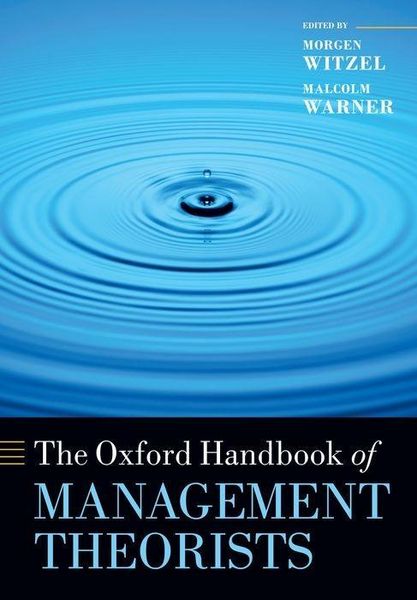 Produktbild: The Oxford Handbook of Management Theorists