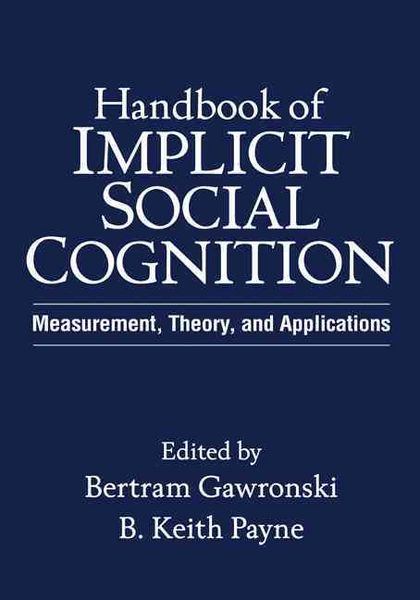 Produktbild: Handbook of Implicit Social Cognition