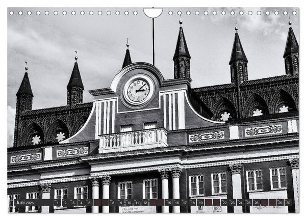 Produktbild: Ein Blick auf die Hansestadt Rostock (Wandkalender 2026 DIN A4 quer), CALVENDO Monatskalender