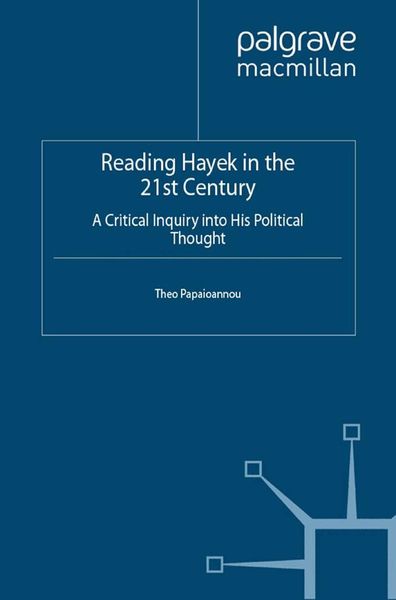 Produktbild: Reading Hayek in the 21st Century