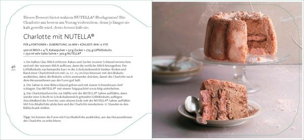 Nutella - Rezeptbuch / Backbuch