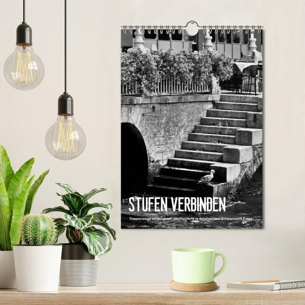 Produktbild: STUFEN VERBINDEN (Wandkalender 2026 DIN A4 hoch), CALVENDO Monatskalender