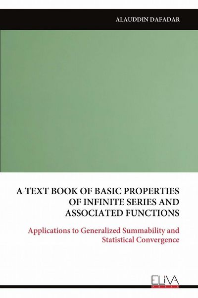 Produktbild: A Text Book Of Basic Properties Of Infinite Series and Associated Functions