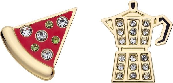 Produktbild: Moleskine Country Pins Italien (2er-Set), Pizza + Mokka
