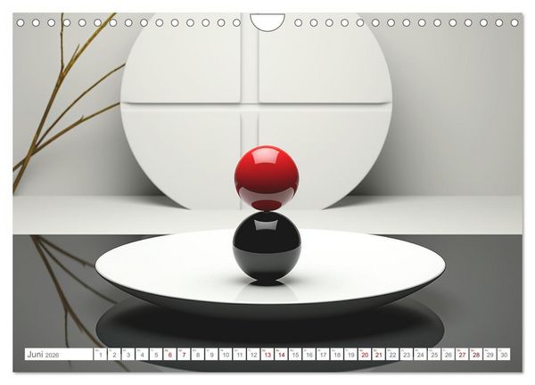 Produktbild: Zen (Wandkalender 2026 DIN A4 quer), CALVENDO Monatskalender