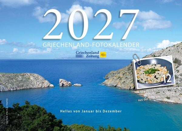 Produktbild: Griechenland-Foto-Kalender 2027